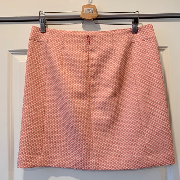 Loft pink polka dot skirt S12 - Picture 2 of 6